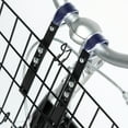 thumbnail image 5 of Meghna Front Bike Baskets Black Metal Detachable and Adjustable Height Front Handlebar Bicycle Basket for Unisex Adult Women, 5 of 7