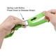 thumbnail image 3 of Paquete de 4 correas de amarre con hebilla de leva, 25 mm x 1 m, 550 lb, 250 kg de carga, polipropileno para asegurar la carga en movimiento, verde,, 3 of 5