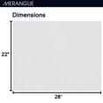 thumbnail image 2 of Merangue Bristol Board, 22" x 28", White, 24 Pack, 2 of 2