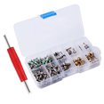 thumbnail image 1 of Scienceny Válvula hermética de aire acondicionado para automóviles - Defiende contra la corrosión Válvula de aire acondicionado Núcleo Vehículos, repuestos y accesorios Mis 135PCS, 1 of 6