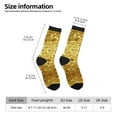 thumbnail image 3 of Funny Novelty Colorful Socks Gold Coins Amazing Patterned Casual Crew Socks, 3 of 7
