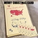 thumbnail image 2 of Tarjeta de Feliz Navidad de Estados Unidos 2024, Tarjetas con Mapas de Elecciones Presidenciales, Tarjeta de Feliz Navidad, Tarjetas con Mapas de Elecciones de 2024, 2 of 6