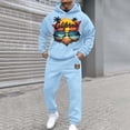 thumbnail image 2 of CONROSES Mens Sweatsuits 2 Peice Set Casual Sweat Suit for Men Graphic Y2K Long Sleeve Hoodies Joggers Fashion Streetwear Jogging Track Suits, 2 of 4