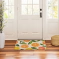 thumbnail image 3 of Yayeee Doormat for Indoor Entrance 32" x 20" Non Slippery Floor Rug, Beige Citrus Leaves, 3 of 8