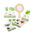 thumbnail image 3 of Tarjetas didácticas sobre plantas,Tarjetas didácticas divertidas de plantas con lupa,Foto realista de aula ligera,Juguetes educativos portátiles,juegos de actividades de, 3 of 9