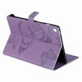 thumbnail image 5 of Dteck Case For Galaxy Tab S5e 10.5 SM-T720 T725 2019 Release, Slim Fit Folio Stand PU Leather Butterfly Patterned Protective Cover with Card/Money Slots Wallet Case, purple, 5 of 5