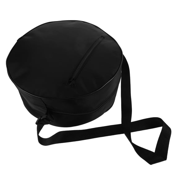 WEAVILUX Black Carrying Case with Multiple Pockets for Pilates, Gym, and Fitness Accessories