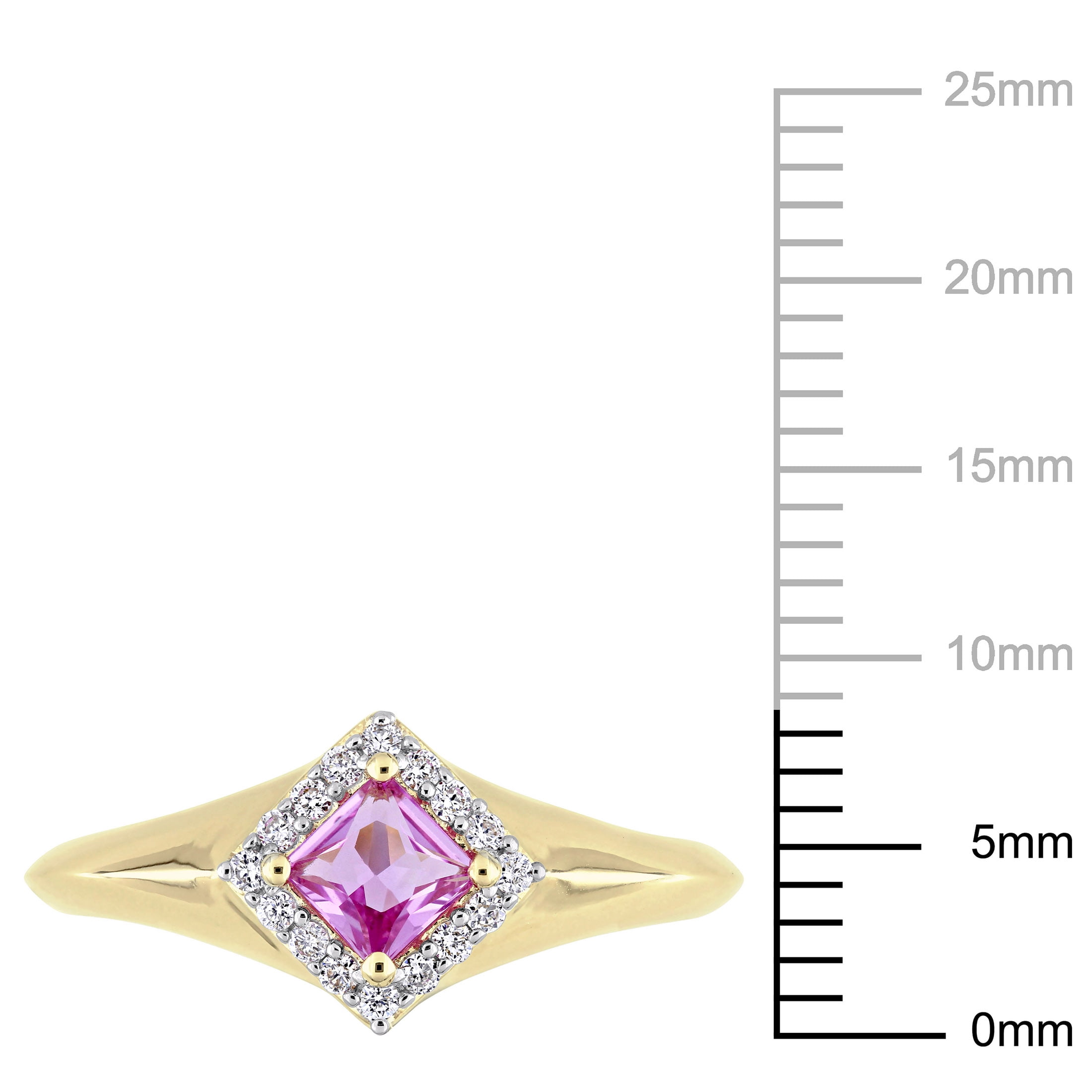 Everly Women's Sapphire 14k Yellow Gold Ring