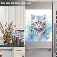 thumbnail image 5 of Cat Head Dishwasher Magnetic Covers Magnet Sticker Kitchen Decor Dishwasher Refrigerator Front Door Covers Decorative Magnetic 23" x 26", 5 of 5