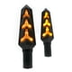 thumbnail image 2 of Direccionales Para Moto Rasen Led Secuencial Tipo Rayo Universal  amarillo, 2 of 4