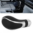 thumbnail image 6 of Coche de cambio - Accesorio de perilla de cambio de cabeza de palanca de cambio automática de coche universal de plástico negro, 6 of 8