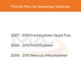 thumbnail image 2 of Max Advanced Brakes - Brake Kit for 2007-2010 Ford Explorer/Sport Trac 2006-2010 Mercury Mountaineer Front and Rear Replacement Disc Brake Rotors and Ceramic Brake Pads, 2 of 9