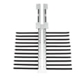 thumbnail image 6 of Heavy Duty Pants Hanger with 22 Rods – Quiet Damping System, Aluminum & Stainless Steel Construction, 33 lbs Weight Capacity, Easy Installation for Closet Organization, 6 of 20