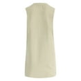 thumbnail image 5 of Ierhent Mens Vest Outerwear Men's Gym Tank Tops Workout Sleeveless T-Shirts Muscle Tank Training Bodybuilding Shirts Beige,L, 5 of 5