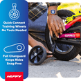 thumbnail image 6 of Huffy 12-Inch GRM Kids’ Bike, Multiple Ways to Learn: Balance Mode, Training Wheels & Standard Riding, Triple Brake System, Perfect Fit Frame, Parent Assist Handle, Fits Riders 33"–43" Tall, Fuchsia, 6 of 16