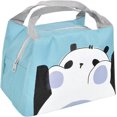 thumbnail image 1 of Insulated Lunch Bag for Girls Kids, Kids Lunch Bag, Fresh Lunch Bag, Portable Meal Carry Bag, Insulated Waterproof Canvas Pocket Bag for Adults, Schoo, 1 of 5