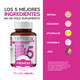 thumbnail image 4 of Biotina, Colageno Hidrolizado | LIFEED5 | 30 Cápsulas | Hair, Skin and Nails | Vitamina B5 y E, Zinc, Biotina y Colágeno Hidrolizado | 30 Porciones LIFEED5 Hair, 4 of 7