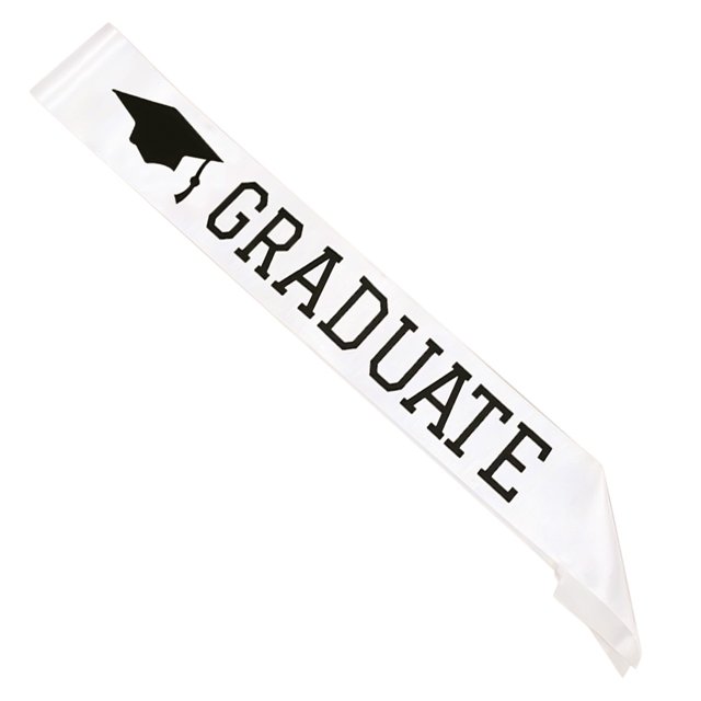 Graduate Sash Ceremony Ball Shoulder Strap Doctor Hat Certificate Graduation Party Supplies