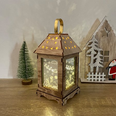 lantern indoor decorative battery christmas candle included hanging use flickering aofa led