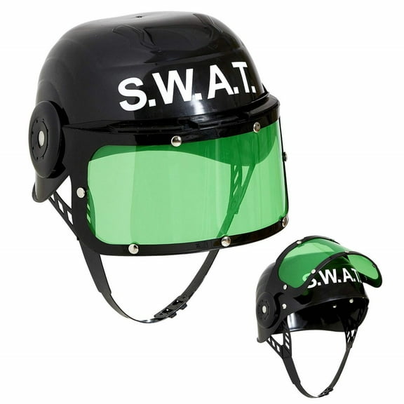 Dress Up America SWAT Helmet for Kids – Police S.W.A.T. Helmet – SWAT Gear Costume Accessory and Dress