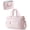 Pink, variant on Tote Bag for Women - Puffer Work Tote with Laptop Compartment, Quilted College Bag with Zipper for Work