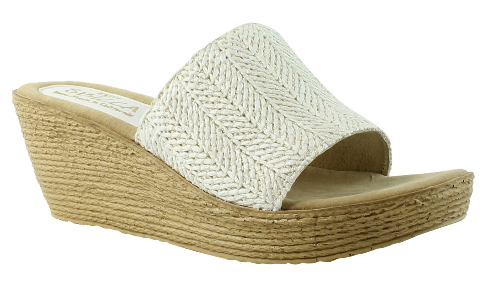 women's white sandals size 10