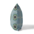 thumbnail image 2 of Twilight Blossom Throw Pillow with Removable Cover in Blue 16x16, 2 of 5