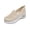 Beige, variant on Dlongli Women Slip On Walking Shoes Mesh Breathable Arch Support Casual Shoes Lightweight Comfort Sneakers for Ladies