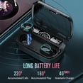 thumbnail image 6 of 2021 New Tws Bluetooth Earphones 9d Stereo Wireless Headphone Led Display Touch Control Earbuds Headsets With Mic Charging Box - Earphones &amp; Headphones, 6 of 7