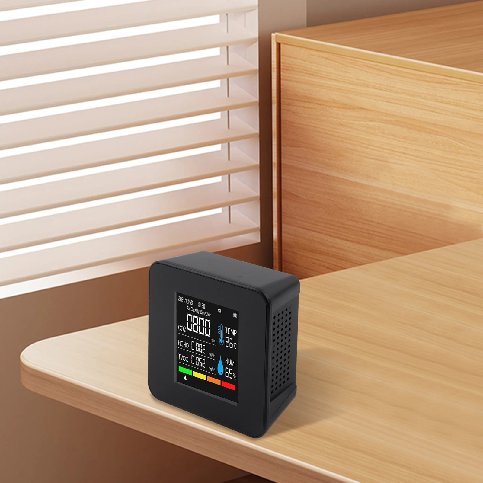 High Performance Air Quality Tester for Real Time Monitoring of Air Conditions
