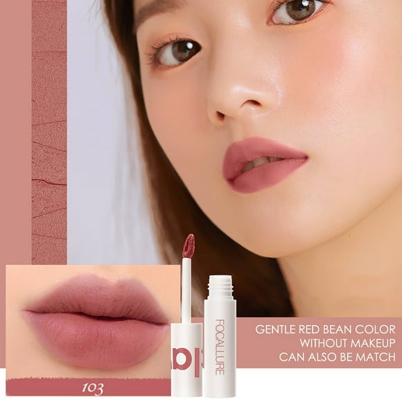 TopLLC Lipstick Ladies Beauty Makeup Hydrating Long Lasting Matte Lip Gloss Lipstick Gloss Lipstick
