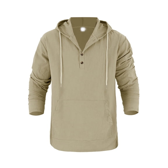 VJATTWR Men's Big & Tall Long Sleeve Shirt, Comfortable Relaxed Fit, Thermal Style S