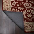 thumbnail image 4 of Rugsotic Carpets Hand Tufted Wool Eco-Friendly Area Rugs - 3'x5', Rectangle, Red Gold, Modern Contemporary Design, High Pile Handmade Anti Skid Rugs for Living Room, Bed Room (K00531), 4 of 8
