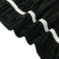 thumbnail image 5 of Unique Bargains Polyester Elastic Dust Ruffled Bed Skirt with 15" Drop Twin Black, 5 of 8