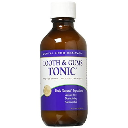 Tooth & Gums Tonic 18 oz relieves dry mouth sores bad breath - Dental Herb (Best Gum For Dry Mouth)