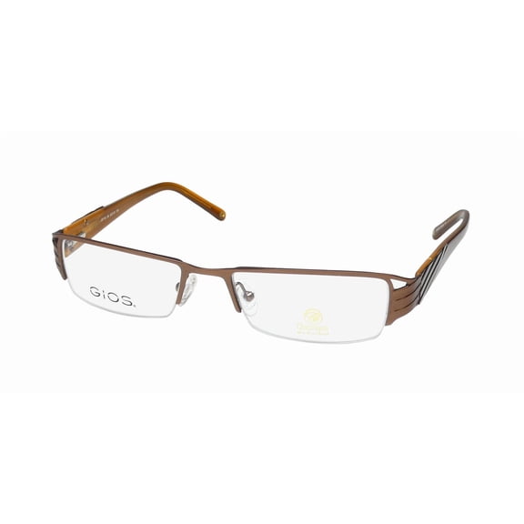 GIOS EYEWEAR CF110 EYEGLASS FRAME/EYEWEAR TRENDY NARROW LENSES WOMENS STYLE RARE