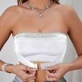 thumbnail image 2 of Wdgfv Strapless Bras for Women Lace Bandeau Bra One Piece Wireless Tube Top Bralette, 2 of 8