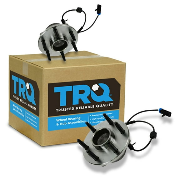 TRQ Wheel Hub & Bearing Front Left & Right Pair for Chevy Astro GMC Safari RWD BHA53675 Fits select: 2003-2005 CHEVROLET ASTRO