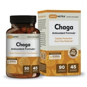 Chaga Antioxidant Formula by DailyNutra - Superfood Supplement - Protection from Free Radicals and Stress | Organic Mushroom Extract with Goji Berry, Sumac, Amla, and Clove (90 capsules)
