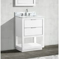 thumbnail image 2 of Avanity Allie-V24-S Allie 24" Single Free Standing Wood Vanity Cabinet Only - White, 2 of 5