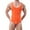 Orange, variant on Oplxuo Men's Leotard Underwear Sexy Racer Back One-Piece Bodysuit Stretch Swimsuit Thongs Singlet Workout