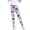 Halloween Cute Bat Tie-dye, variant on COEQINE Girls Leggings Buttery Soft Yoga Pants Full Length High Waist Tummy Control for Jogging Running for 4-5 Years Kids Girls, Blue Leopard Print