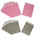 thumbnail image 2 of Paquete de 100 bolsas de papel para dulces, 2 diseños diferentes, bolsas de papel con puntos para regalo de buffet de dulces, decoración de galletas, fiesta de bodas, cumpleaños, 2 of 5