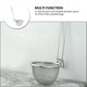thumbnail image 3 of 1Pc Stainless Steel Mesh Strainer Noodles Dumplings Colander for Kitchen, 3 of 4