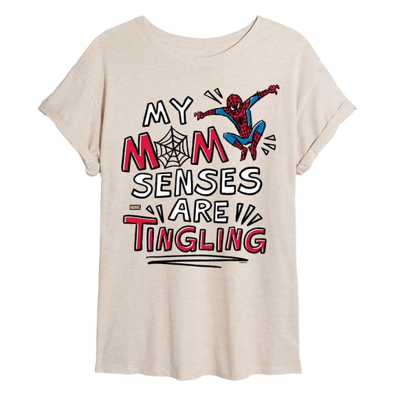 Marvel - Mom Senses Tingling - Women's Oversized Graphic T-Shirt