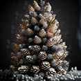thumbnail image 6 of 10 Pcs Christmas 12" Artificial Glitter Candy Stems Ornaments Curly Sprays Picks Decorative Twigs Sticks for Xmas Tree Wreath DIY Crafts Vase Filler Home, 6 of 9