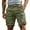 Light Green, variant on Cargo Shorts for Men 5 Inch Relaxed Fit Button-Fly Quick Drying Stretch Lightweight Hiking Wear with Multiple Pockets, Light Green, Size XXL