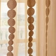 thumbnail image 7 of Half Price Drapes Cleopatra Geometric Sheer Rod Pocket Single Curtain Panel, 7 of 7