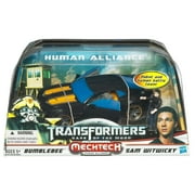 Transformers Dark of the Moon Mechtech Bumblebee & Sam Witwicky Hasbro
