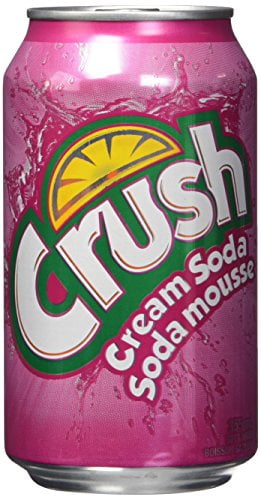 Crush Cream Soda Soft Drink 12 Cans 355ml 12 Fluid Ounces Imported From Canada Walmart Com